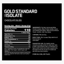 Optimum Nutrition Whey Gold Standard 100% Isolate-76Serv.-2.36KG-Chocolate Bliss