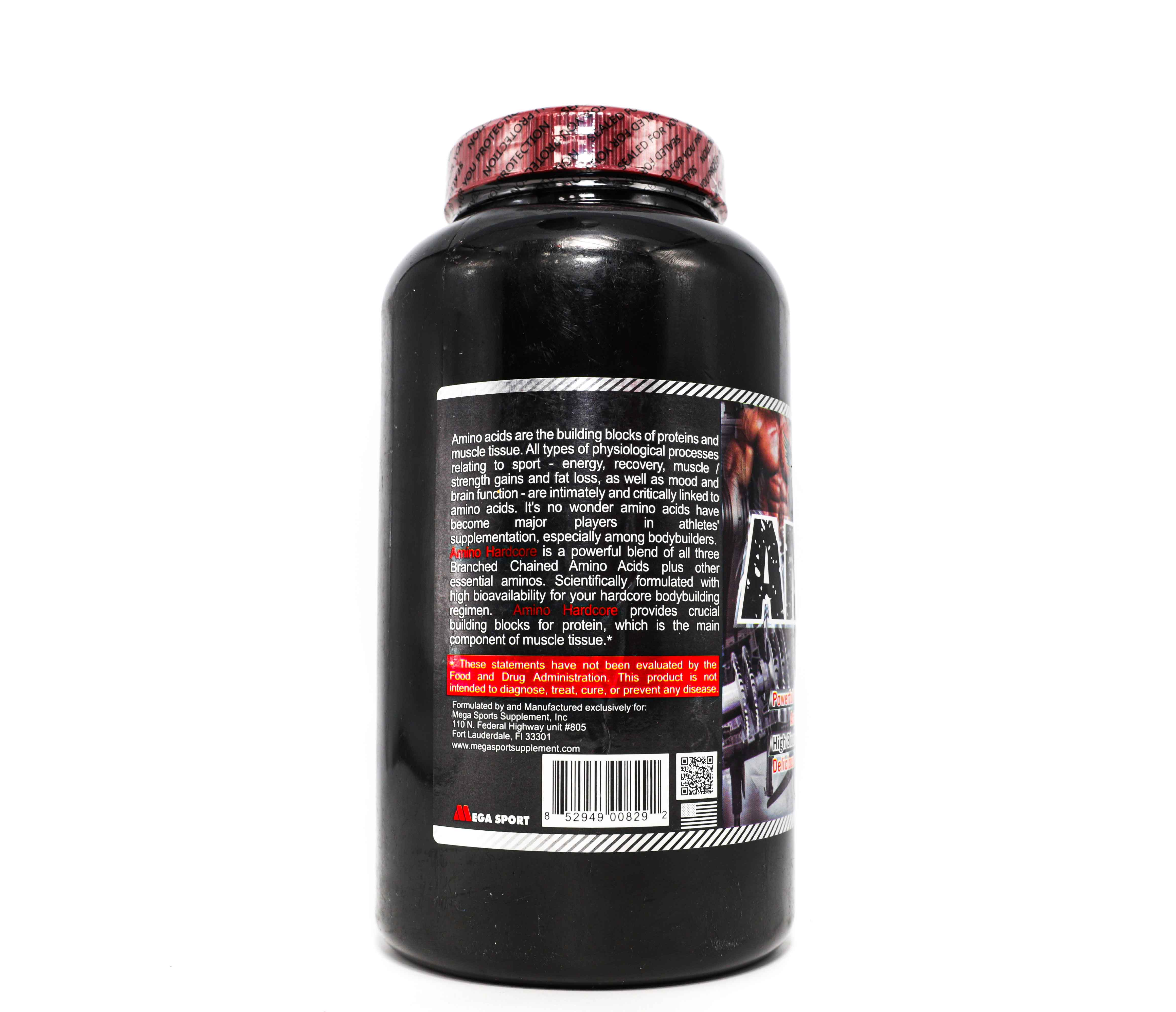 Mega Sport Amino Hardcore-54Serv.-325Tabs.-Banana