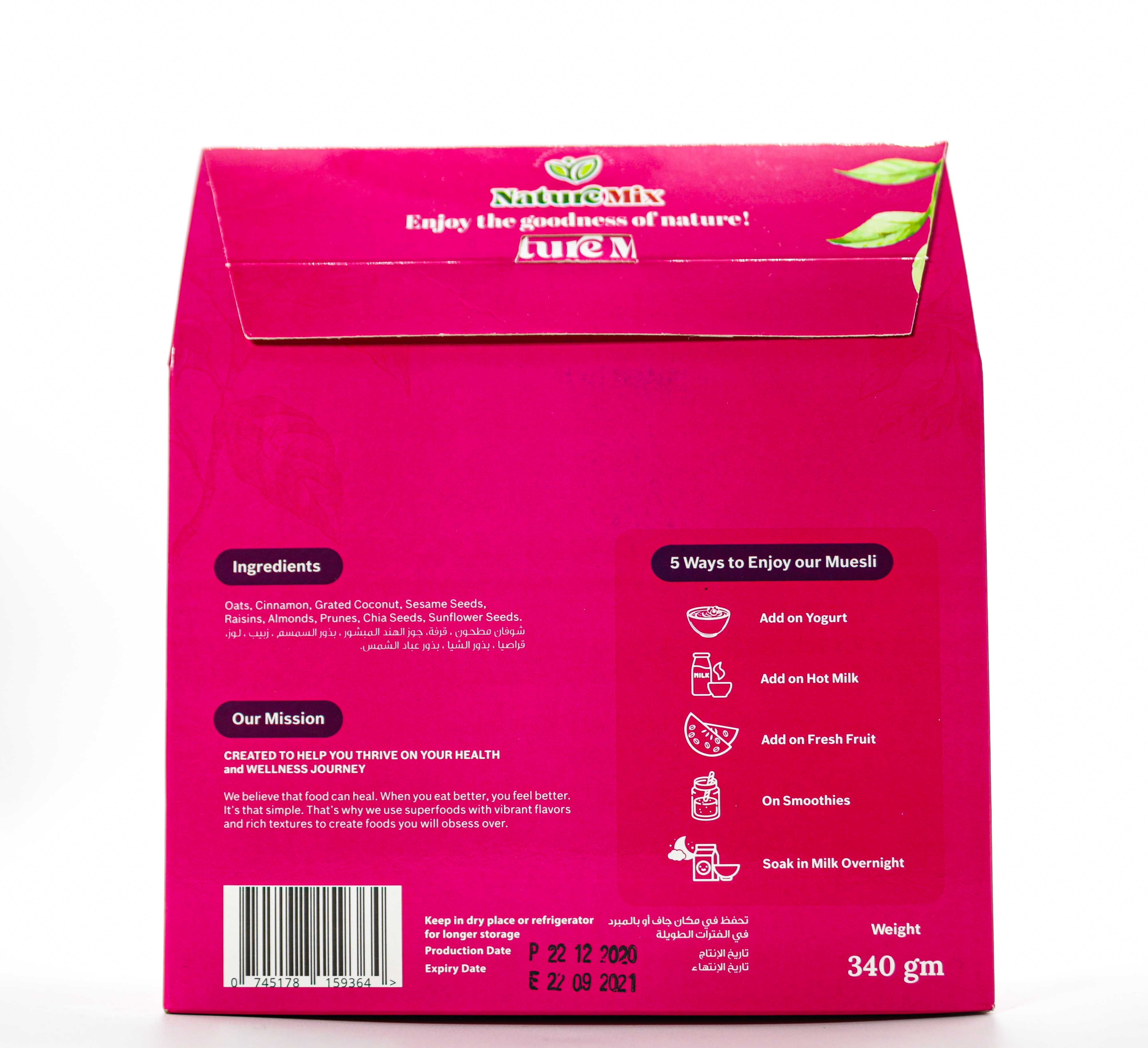 Nature Mix Muesli Essential For Women-10Serv.-340G-