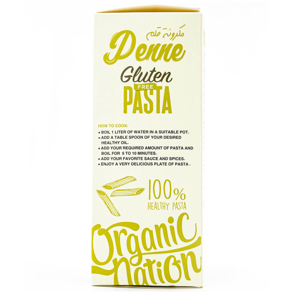 Organic Nation Penne Gluten Free Pasta-350G
