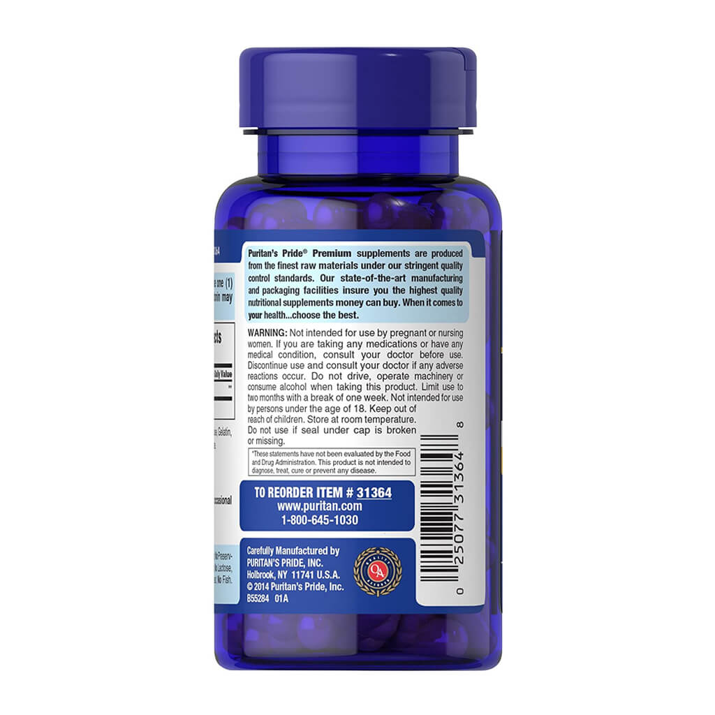 Puritans Pride Super Strengh Melatonin 10MG-120Serv.-120Rapid Release Capsules