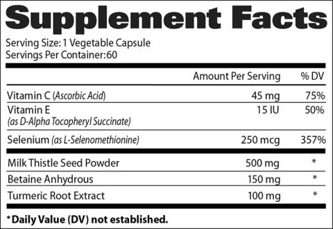 Gat Sport Liver Cleanse-60Serv.-60Veg Caps.