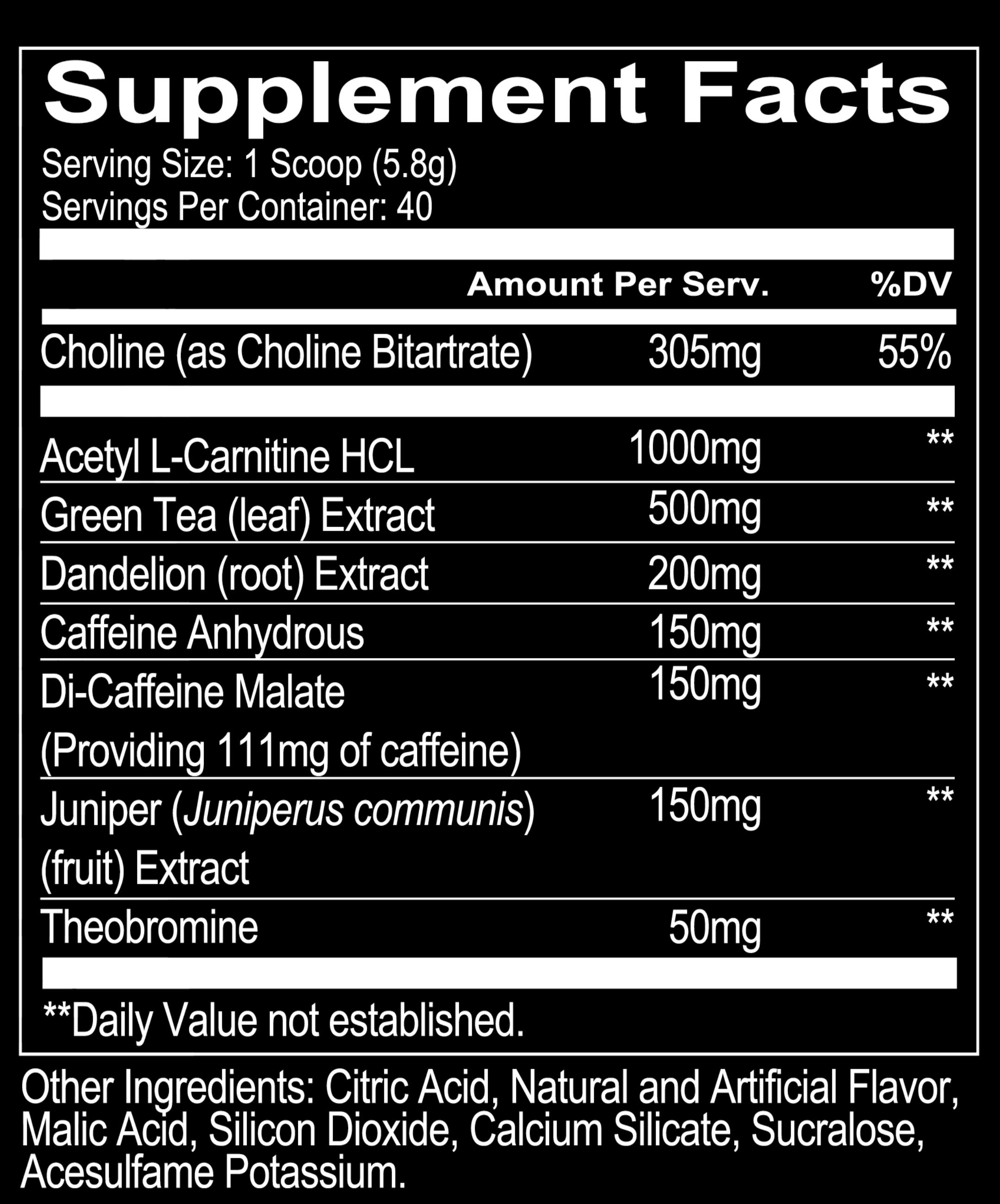 Redcon1 Double Tap Fat Burner-40Serv.-200G-Pineapple