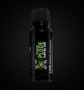 Supplement X Pre-Workout Xplode Pumping Shot-3Serv.-60Ml-Blueberry