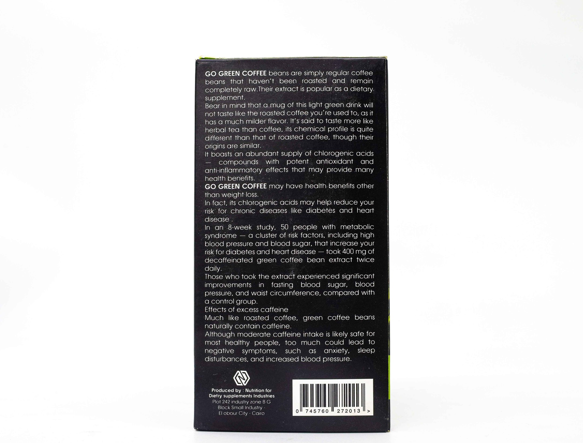 Dr.Health Go Green Coffee-30Serv.-30Sachets