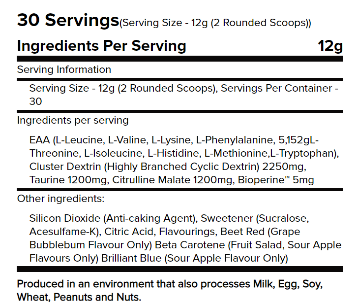 Warrior EAA-30Serv.-360G-Fruit Salad