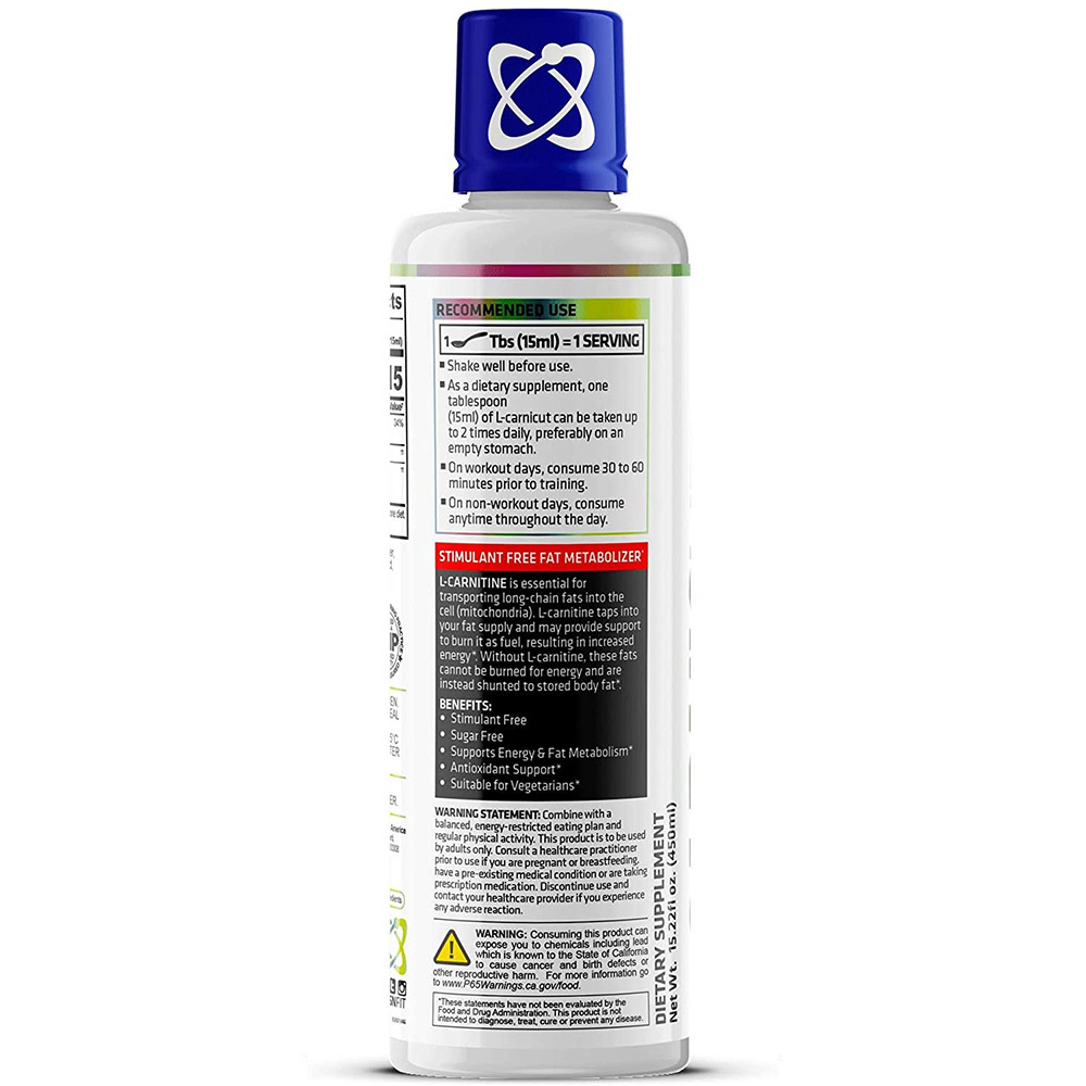 Usn L-Carnicut 3500-30Serv-450Ml-Blue Raspberry
