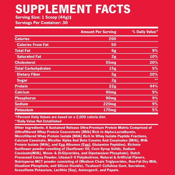 Bsn Syntha-6 Ultra Premium Protein Matrix-48Serv.-2.27KG-Chocolate Milkshake