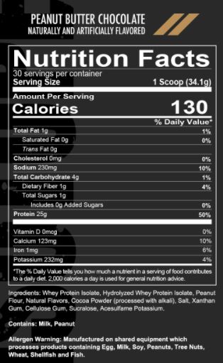 Redcon1 Isotope -30Serv.-950G-Peanut Butter Chocolate