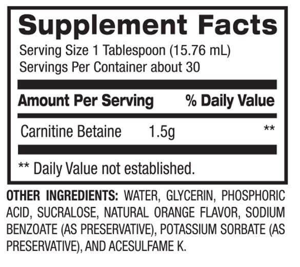 Bpi Sports LIQUID Carnitine-473Ml-30Serv.-Fruit Punch