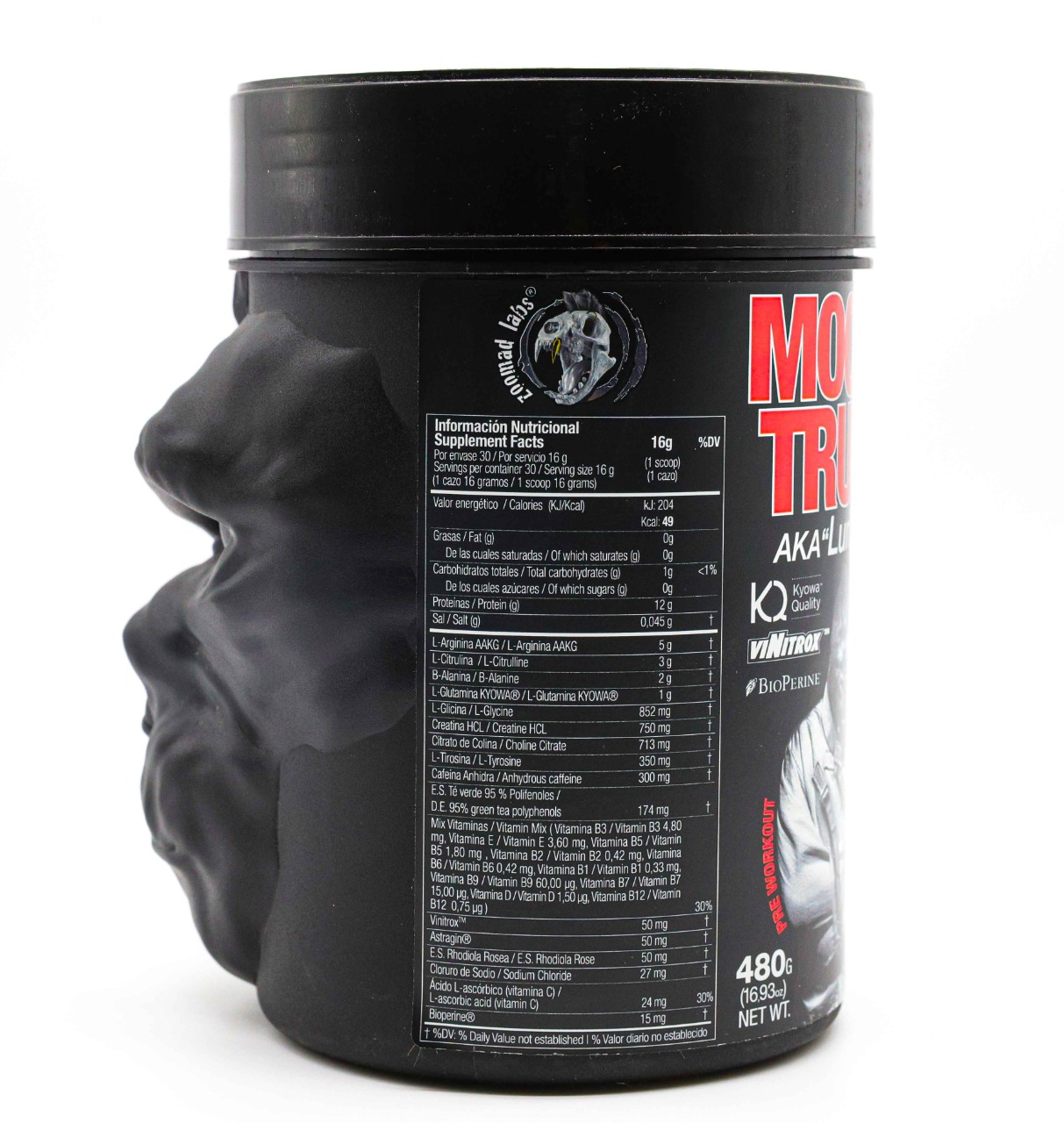 Zoomad Labs MOONS TRUCK PRE-WORKOUT - 480G-Cherry Bomb