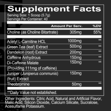 Redcon1 Double Tap Fat Burner-40Serv.-228G-Orange Crush
