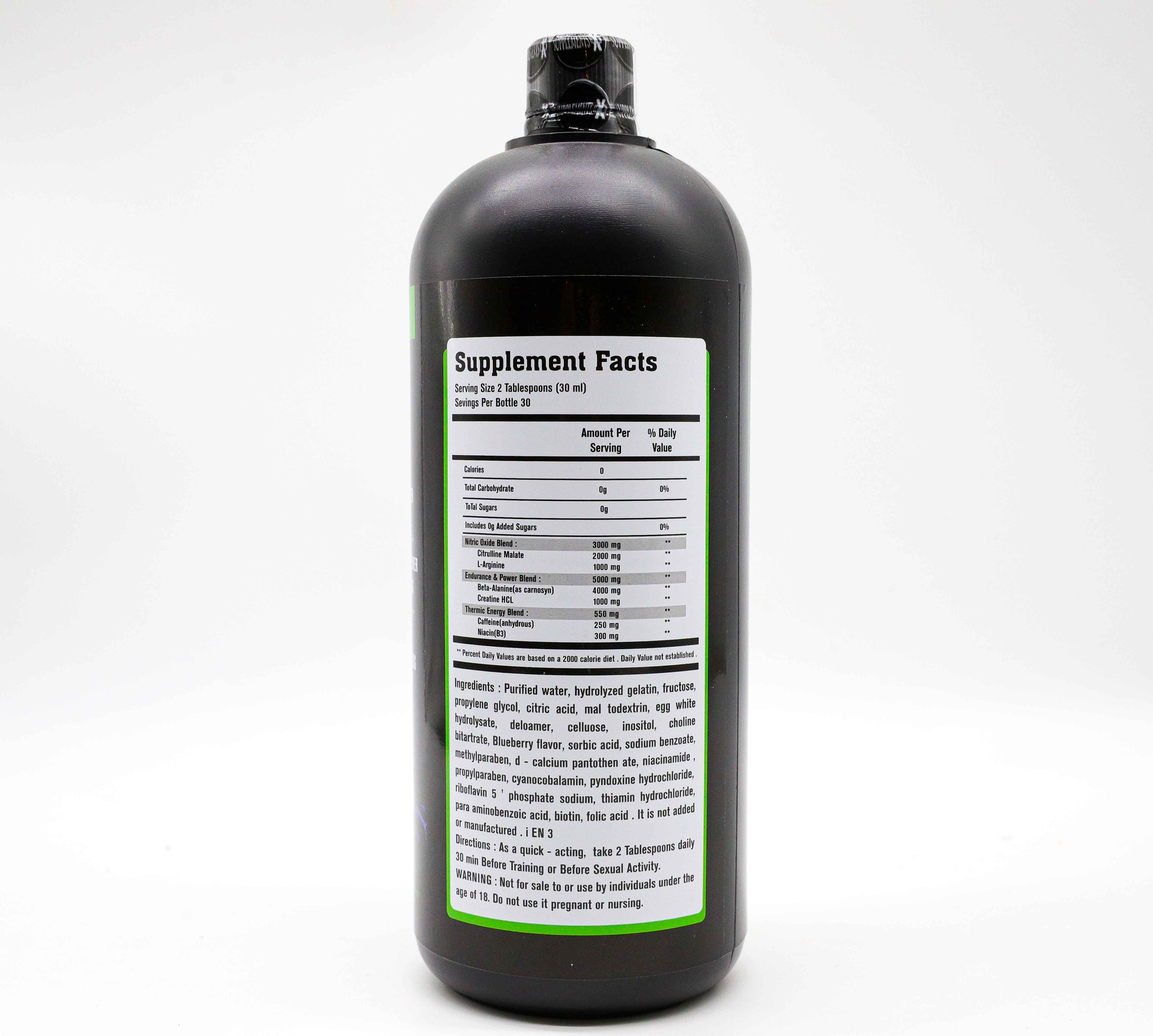 Supplement X Xplode-30Serv.-900ML.-Blueberry