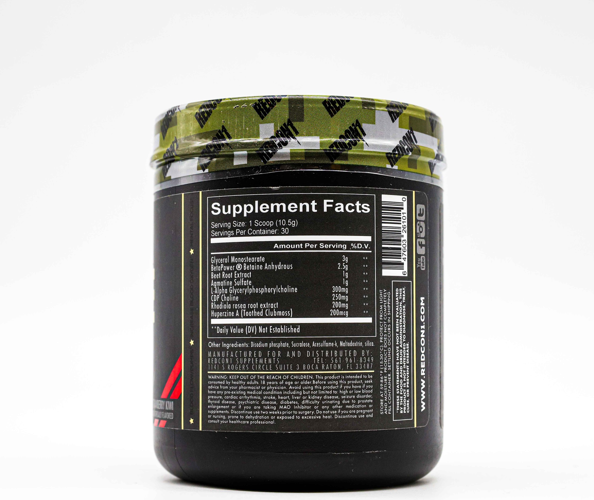 Redcon1 Big Noise Pump-30Serv.-315G-Strawberry Kiwi