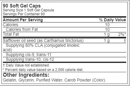 Muscletech Pure CLA-90Serv.-90SoftGels