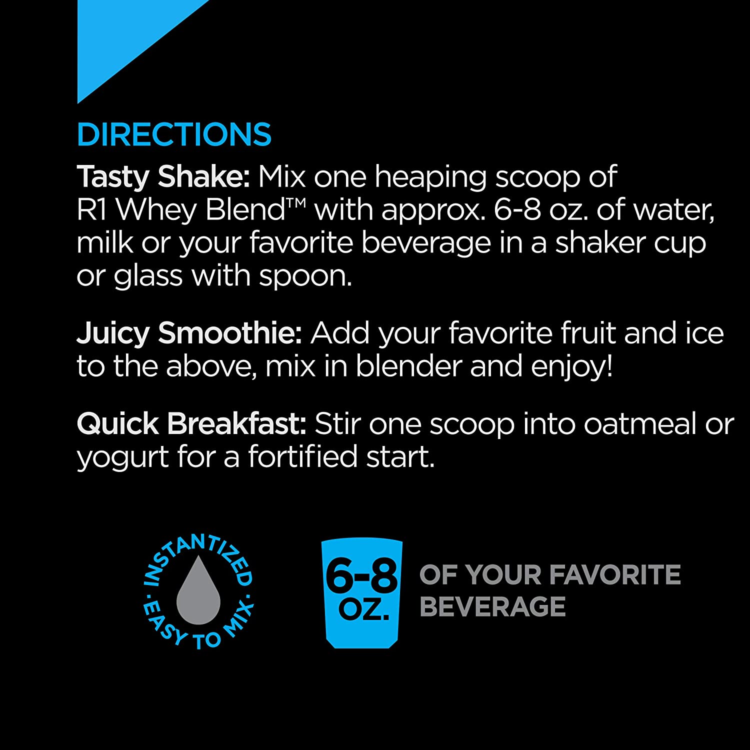Rule1 R1 Whey Blend-68Serv.-2312G-Chocolate Fudge