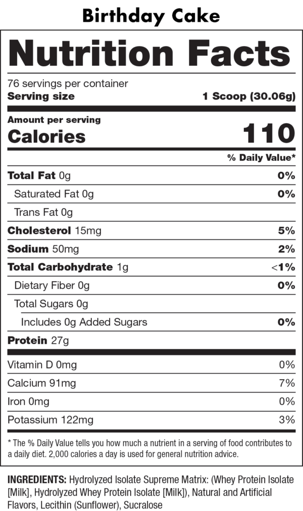 San Titanium Isolate Supreme-75Serv.-2280G-Delicious Milk Chocolate