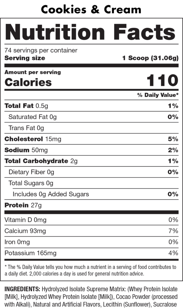 San Titanium Isolate Supreme-75Serv.-2280G-Delicious Milk Chocolate