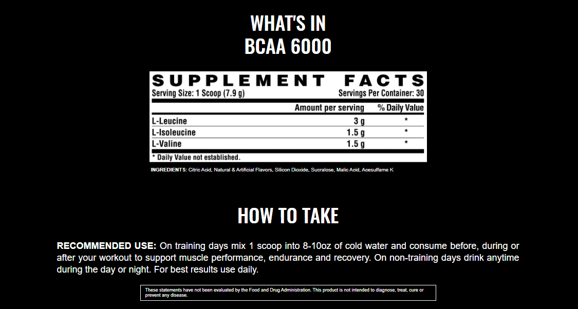 Nutrex Research BCAA 6000-255G-30Serv.-Watermelon