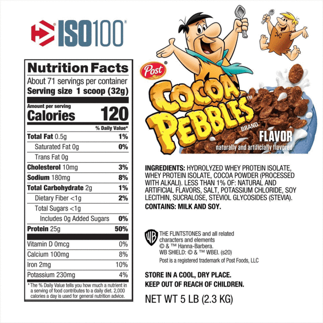 Dymatize ISO100-71serv.-2.3kg-Cocoa Pebbles