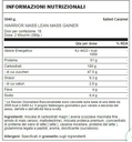 Warrior Mass Lean Mass Gainer-18Serv.-5.4Kg-Salted Carmel