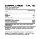 USN Omega-3 Fish Oil-90Serv.-90Tabs.Facts