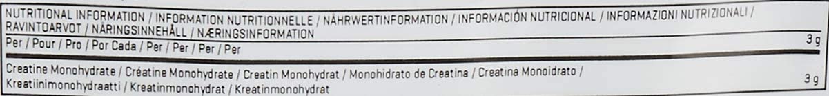 My Protein Creatine Monohydrate Unflavored-83Serv.-250G