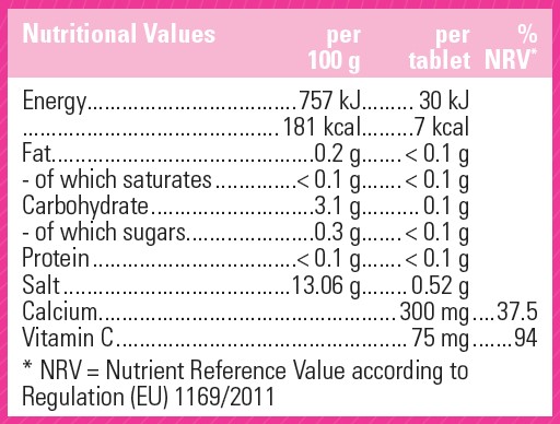 Maddox Pharma Swiss Calcium&amp;Vit.D3- 20Effervescent Tablets-82G -Orange