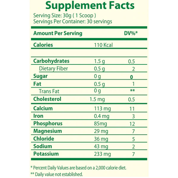 Organic Nation 100% Isolate whey-30Serv.-900G-Vanilla