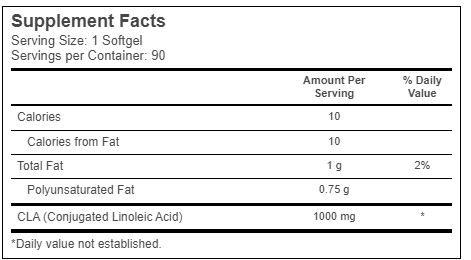Evlution Nutrition CLA 1000-90Serv.-90Soft Gels