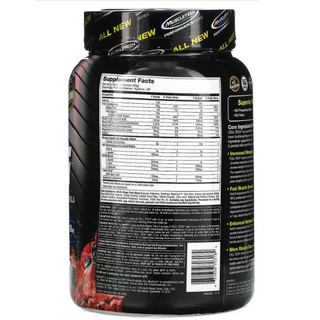 Muscletech Performance Series Cell Tech-28Serv.-1.4KG-Fruit Punch