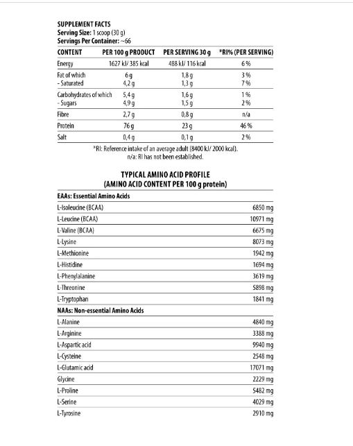 Dy Nutrition Shadowhey 100% Whey Protein Concentrate-66Serv.-2000G.-Chocolate