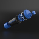 Muscle Add Smart Shaker-550Ml.-Smoke Blue