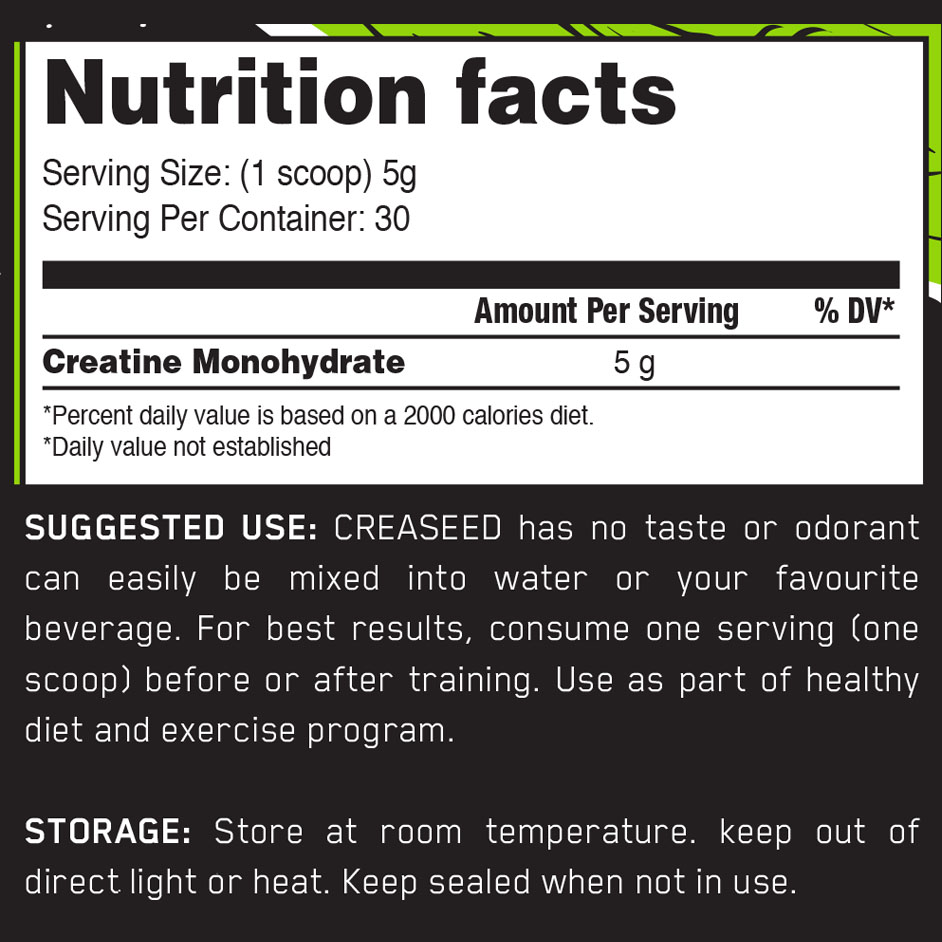 Muscleseed Creaseed-30Serv.-150G-unflavored