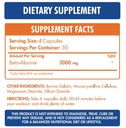Max Muscle Beta-Alanine3000-30Serv.-120Capsules