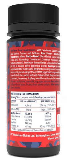 Dy Nutrition M6Teen Taurine+Beta-alanine Battle Blend 6120Mg-60Ml.-1Serving-Mojito