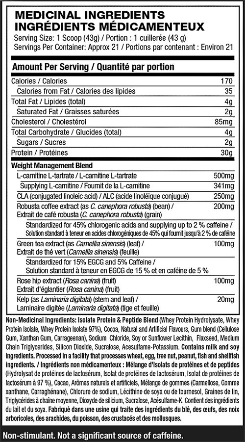 Muscletech Nitrotech Ripped-42Serv.-1810G-French Vanilla Swirl