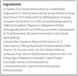 Applied Nutrition Test-X Testosterone Support-30Serv.-120Capsules