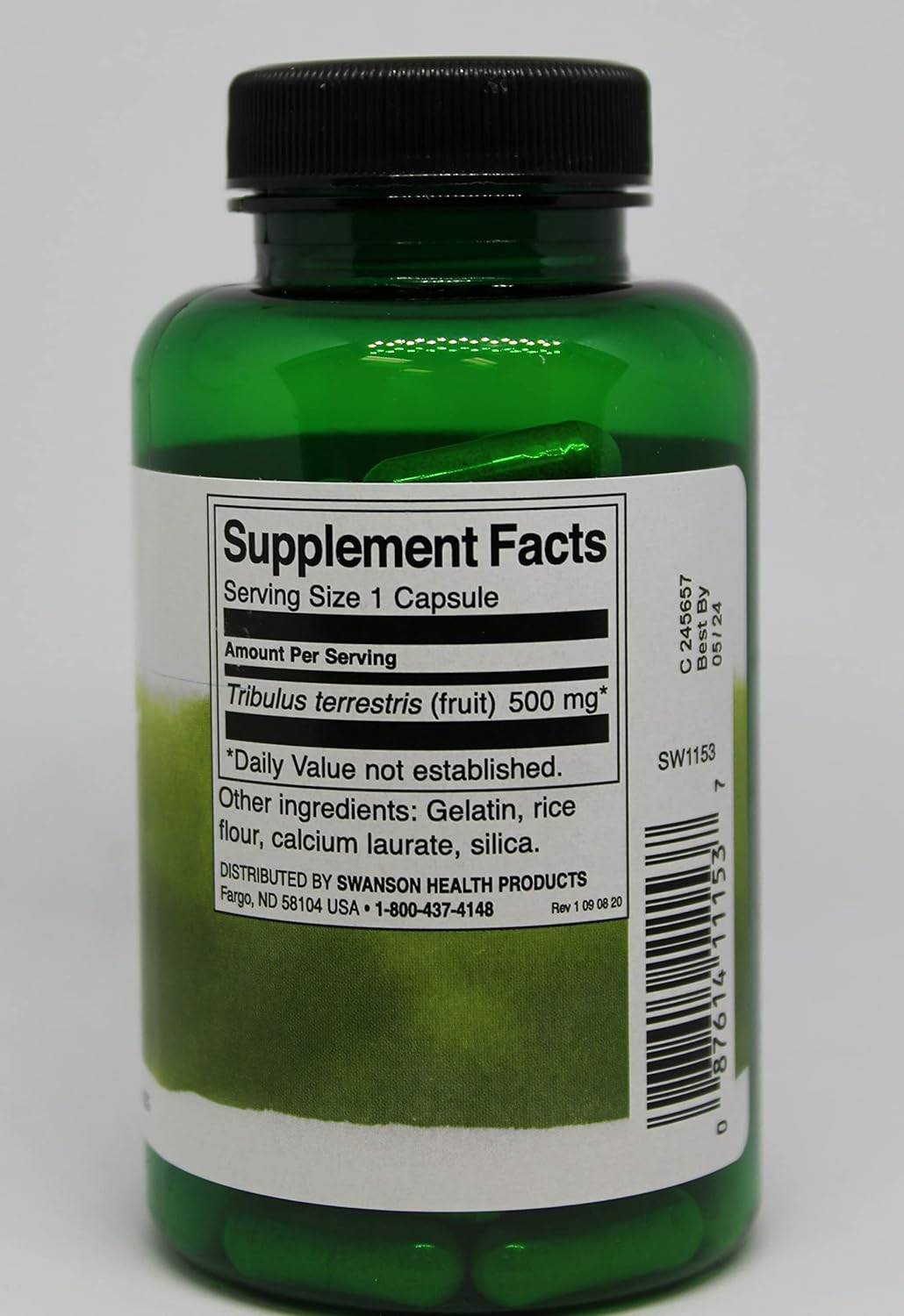 Swanson Full Spectrum Tribulus Fruit-90Serv.-90Capsules