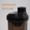 Max Muscle Smart Shaker-550ml-Black Smoke