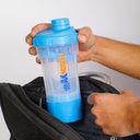 Max Muscle Smart Shaker-550ML-Clear Blue