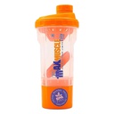 Max Muscle Smart Shaker-550ML-Clear Blue