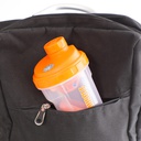 Max Muscle Smart Shaker-550ML-Clear Orange