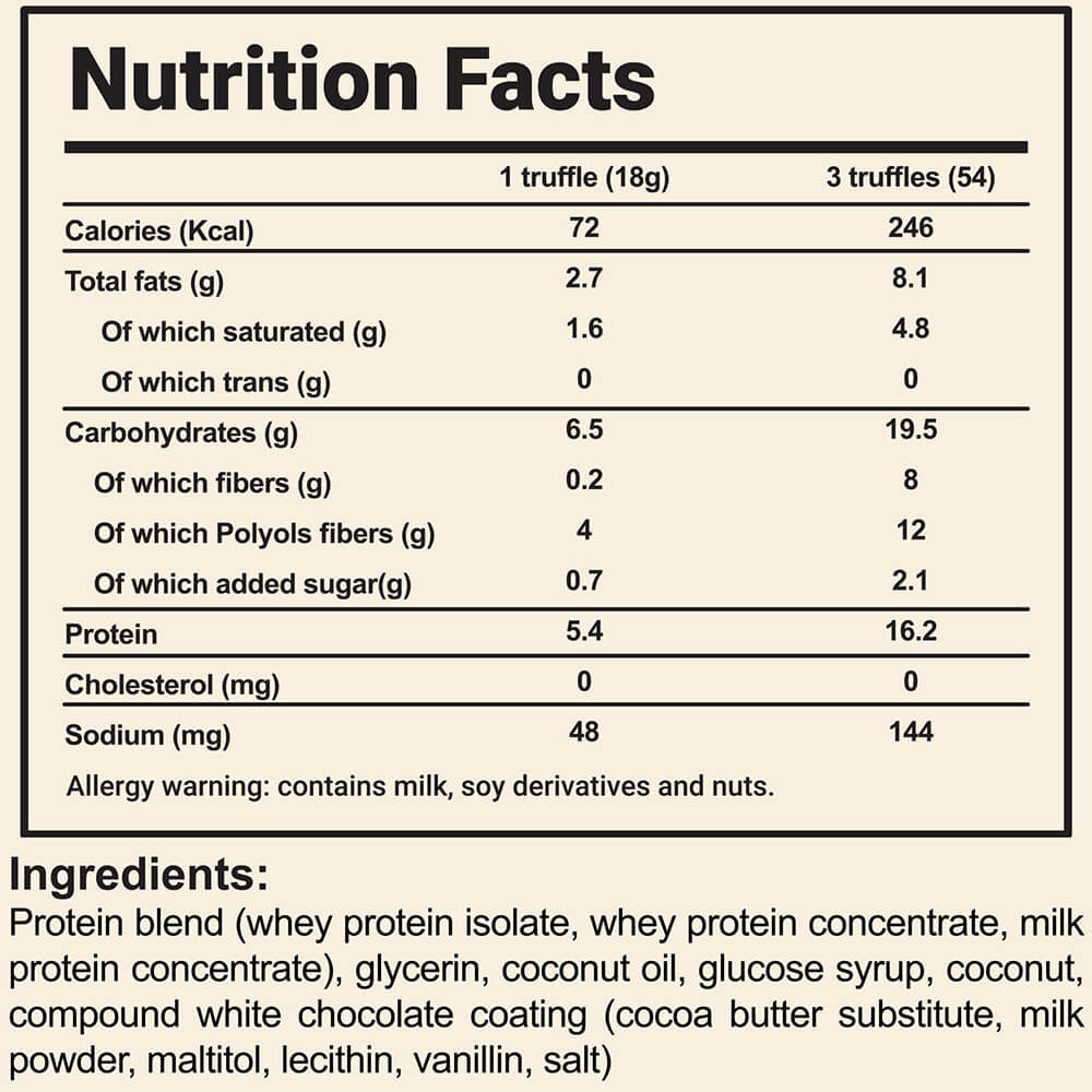 organic nation whey truffle