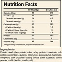 Organic Nation Whey truffles-dark chocolate with hazelnuts