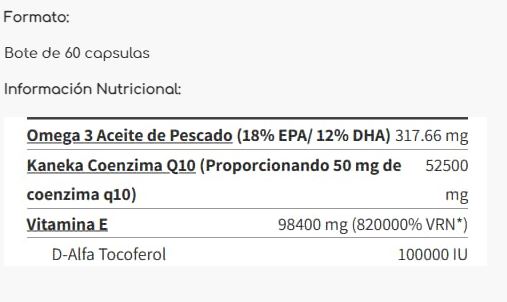 Star Labs Omega3 Ubiquinol Co-Q10-60Serv.-60Capsules