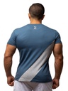 X Cross T shirt - Steel Blue (XXL) back