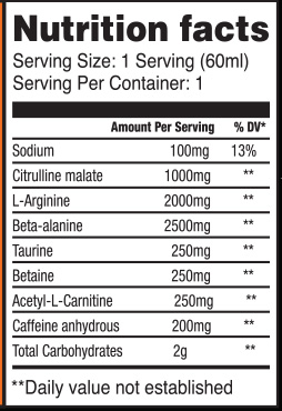 Muscleseed Big Bang Pre-workout-1Serv.-60Ml.-Fruit Punch