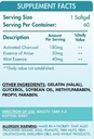 Organic Nation Activated Charcoal-60Serv.-60Capsules