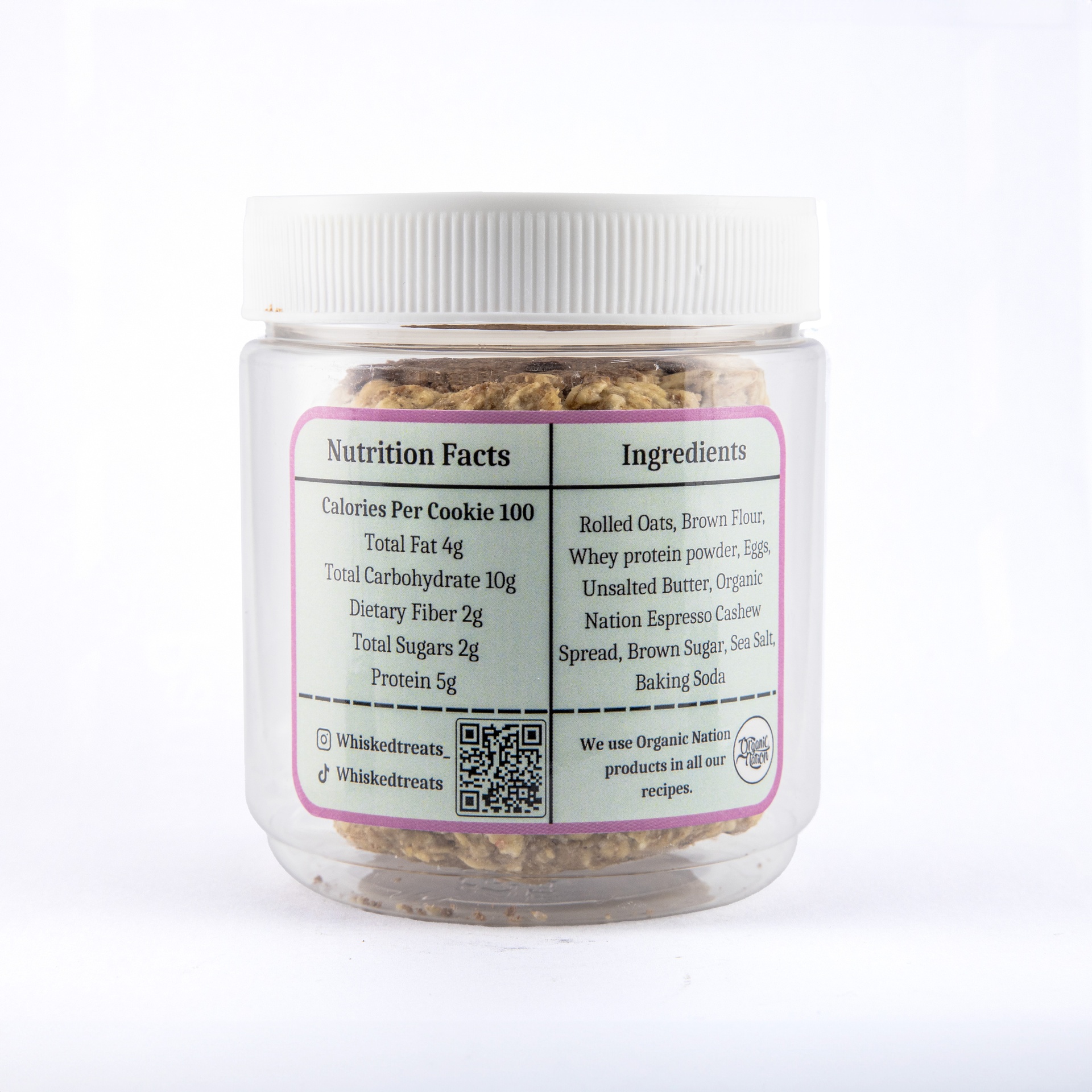 Whisked Mocha Oatmeal Cookie